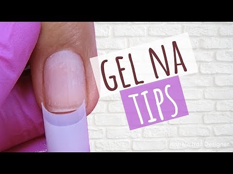 How To Apply Nail Tips On Yourself Using Gel