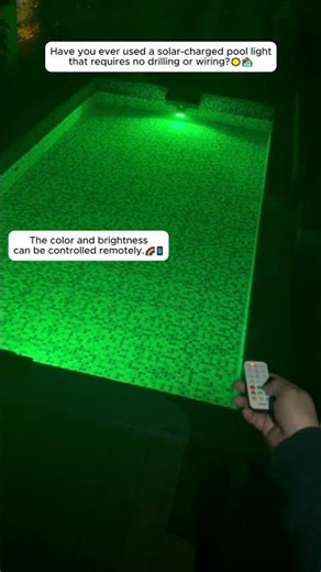 SANSI Solar Pool Lights 😍 #sansi #pool