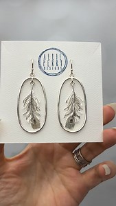 🦚 Find these sterling silver peacock feather earrings at www.allieperrydesigns.com. Visit my profile for more info. #allieperrydesigns #handmadejewelry #handcraftedjewelry #jewelrydesigner | Allie Perry Designs