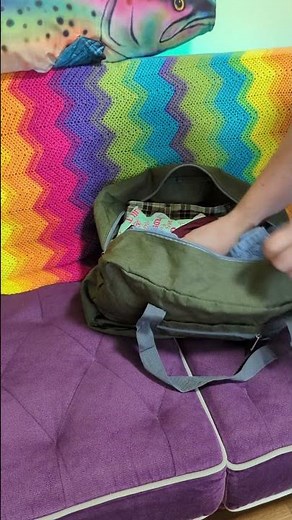 This bag works great as a personal item on flights!