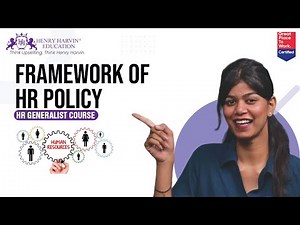 HR Policy Framework Checklist | Human Resource | Henry Harvin