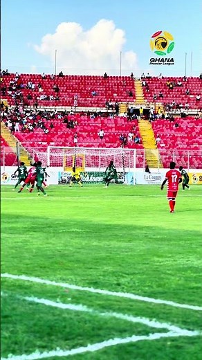 Seth Kwadwo's goal for Asante Kotoko to make it 3-1 against Karela United