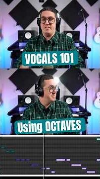 Why Vocal Octaves Work #vocals #musicproduction #Shorts