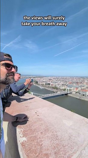 This Iconic Budapest Viewpoint Just Reopened 🔥#budapest #citadel #budapestviews
