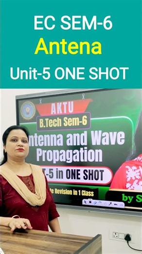 EC Sem-6 AWP Unit-5 ONE Shot