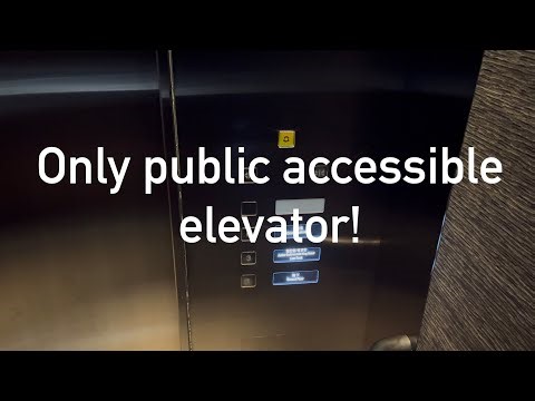 1997 Fujitec EXDN traction ballroom elevator @ Royal Plaza Hotel in Mong Kok, Hong Kong