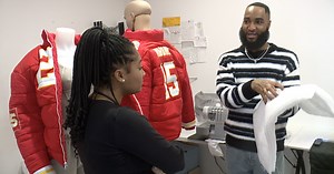 Kansas City-area fashion designer scores with custom Chiefs coats