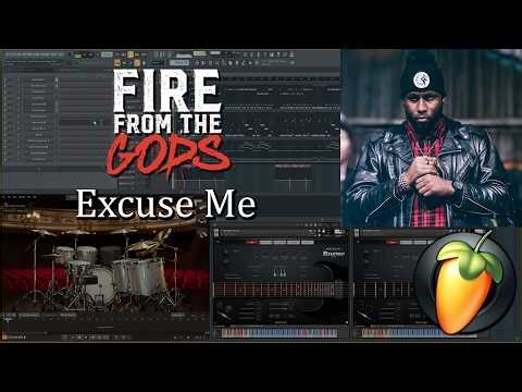 Fire From The Gods - Excuse Me (FL STUDIO INSTRUMENTAL COVER / SHREDDAGE 3)