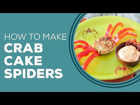 Crunchy Crab Cake Spiders - Blast from the Past