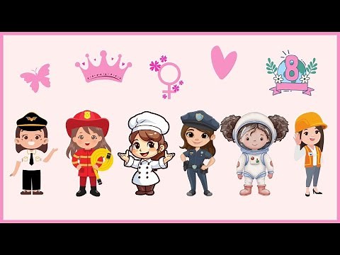 Como Surgiu o Dia das Mulheres - Historinha para Criança - Vídeo educativo sobre o Dia da Mulher