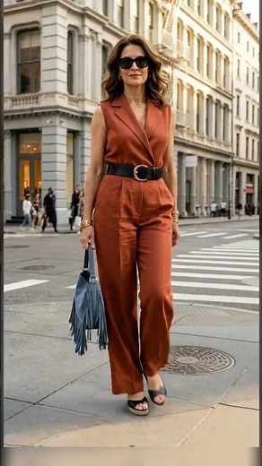 Urban Safari: SoHo Chic Utility Jumpsuits for Women Over 50