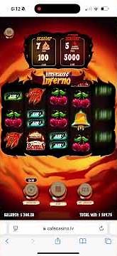 Instant inferno bonus round win #bovada #jackpot #onlinecasino #slots