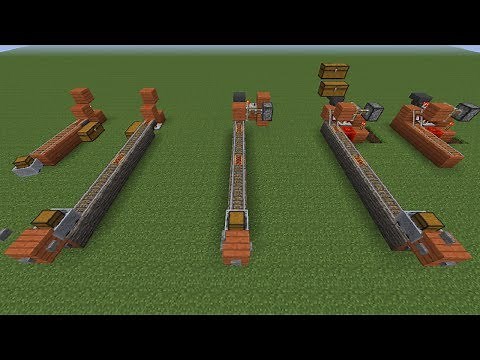 Tutorial - Estacion de Carga y Descarga con Minecarts