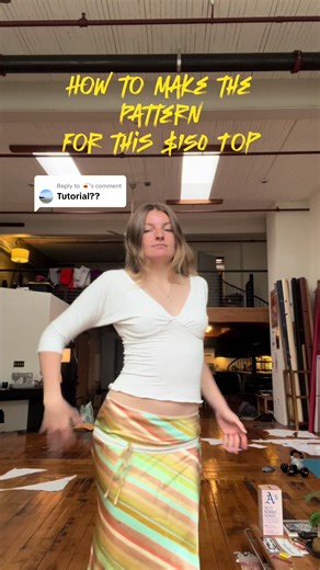 Basic Sewing Pattern Tutorial with Measurements Included