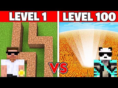 Noob vs Pro Impossible Maze Battle in Minecraft!