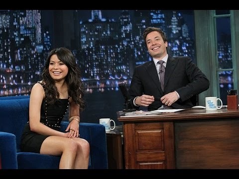 Miranda Cosgrove & Jimmy Fallon - iCarly Crossover Episode!