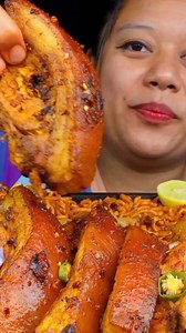 2M views · 10K reactions | Eating Delicious Pork Belly 襤 #mukbangpari #mukbang #eatingshow #asmr #pork | Mukbang Pari | Facebook