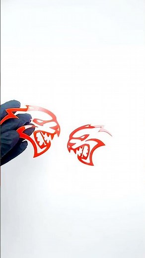 Emblem fender Hellcat - Acric colors