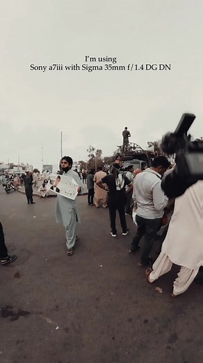 1M views · 10K reactions | PTI Azadi March In Karachi | POV Photography. watch full video on Youtube. channel: Muhammad Baloch | Muhammad Baloch | Facebook
