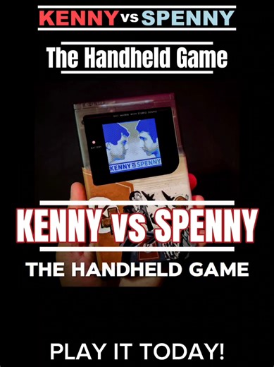 KENNY vs SPENNY The Handheld Game! Episode one - Who could drink more beer? Now available and free to play in browser or on Game Boy and compatible emulators and devices. #GameBoy #GameBoys #Gamer #Gaming #retrogaming