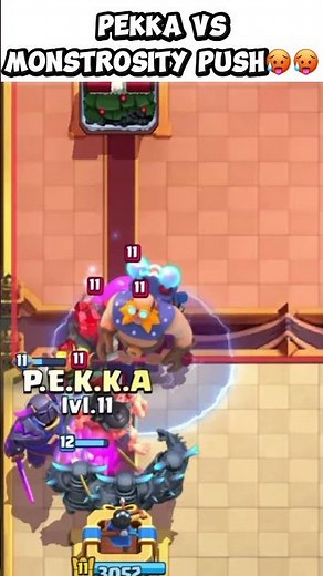 Pekka vs godly push clash royale