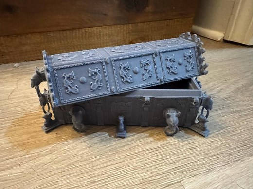 Nosferatu Miniature Coffin • Gothic Horror Dollhouse Diorama Prop - Etsy