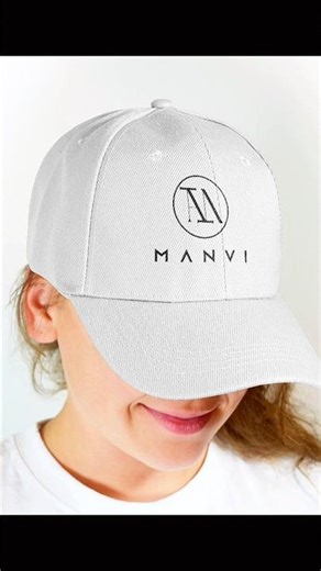 Handwrite logo design | MANVI Name logo