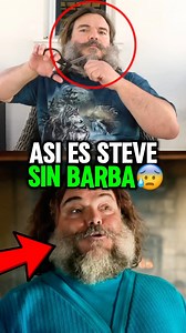 127K views · 71K reactions | Así es como luce STEVE de la PELÍCULA de MINECRAFT SIN BARBA  | Angel OB | Facebook