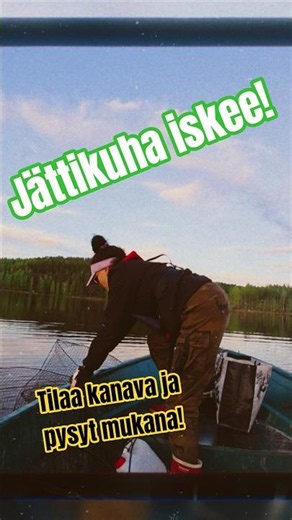 Jättikuha iskee! #kalastus #fishing #katiska #pyydyskalastus #kevätkalastus ‪@nordicfishhunt‬