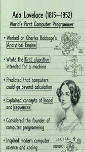 ada lovelace first computer programer