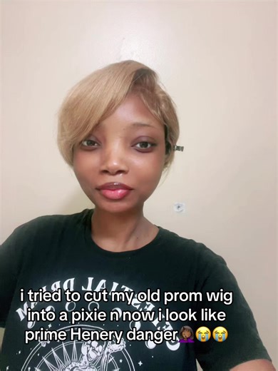 Transforming My Wig into a Fun Pixie Style