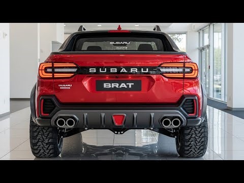 The Beast is Back: 2026 Subaru Brat Redefines Rugged Style