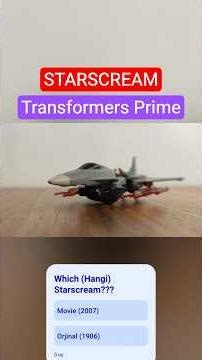 Transformers Prime Commander Legends Class STARSCREAM