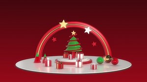 clip-1082264972-christmas-animation-tree-on-pedestal-gift-boxes