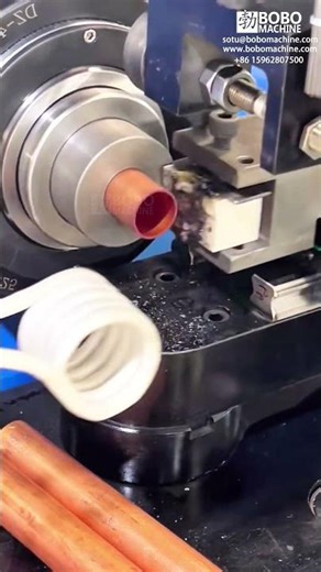 Manifold Header Pipe Copper Tube End Forming Sealing Closing Machine #machine
