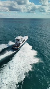 This brand new 58 Viking is off the line and in the water. After months of hard work in the factory, the craftsmanship, the anticipation, the 58 Viking is in the water. Now time to catch some fish! | SI Yachts