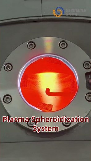 Microwave Plasma Equipment for Metal Powder Preparation for 3D Printing #3d #powder
