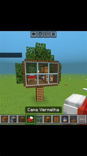 casa na árvore no Minecraft #minecraft #inscreva #viral #minecrafttutorial #naoflopa