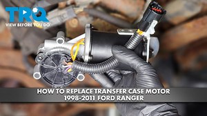 How to Replace Transfer Case Motor 1998 2011 Ford Ranger