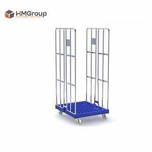 [Hot Item] Verzinkt 2-Heks Rolcontainer Met Een Maximaal Laadvermogen Van 500 Kilogram Container