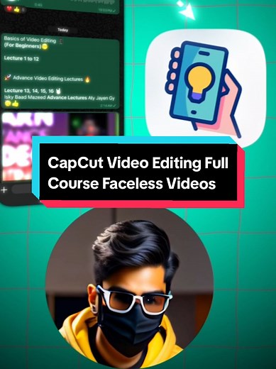 CapCut Video Editing Full Course for Faceless Content