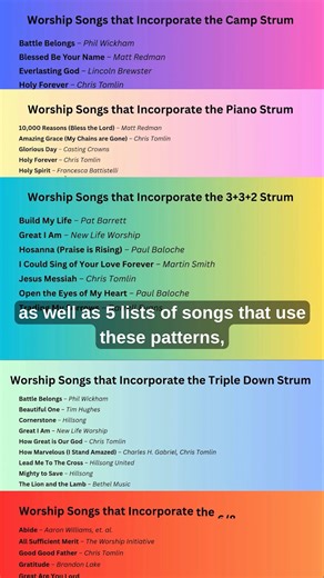 5 Worship Strumming Patterns You NEED to Know About Now!