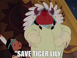 "Save Tiger Lily.