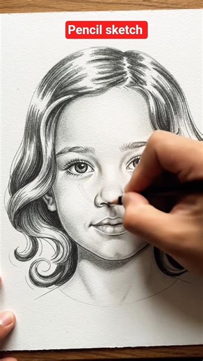 how to draw a girl face।। how to sketch aface।। #doodleart #pencilsketchings #pencilart