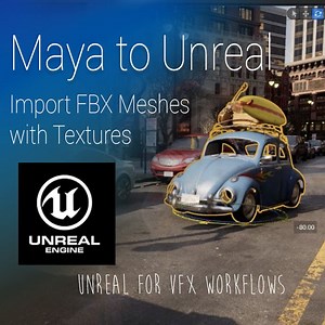 Import FBX Mesh from Maya with Textures | Community tutorial