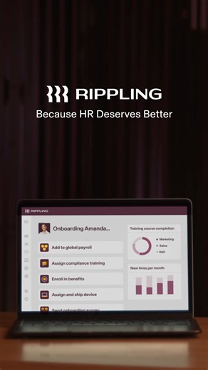 HR should be simple. Rippling unifies payroll, benefits, and IT in one platform that works seamlessly. It saves time, eliminates busywork, and gives HR the power it deserves. Learn more today. | Rippling