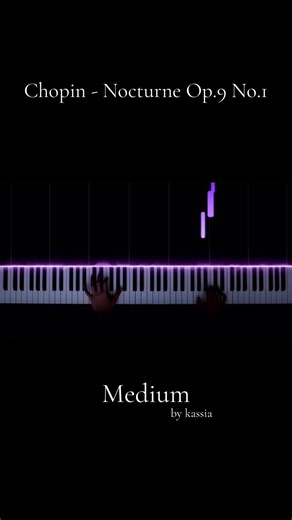 Chopin Nocturne Op.9 No.1 Piano Tutorial by Kassia