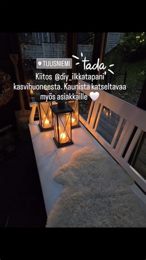 🤍 @diy_ilkkatapani rakensi hääpäivälahjaksi kasvihuoneen - kiitos! 🤍 Tänään sain sisustettua kasvihuoneen talviasuun, josta on iloa myös asiakkaille. Sisustustavarat kierrätysidealla omasta pihapiiristä. 🤍 Ensi kesänä istutukset tulevat jokainen omaan saaviin. #kasvihuone #greenhouse #kierrätys #hyväolo #talviasu #diy | Hyvän olon EkoKellari