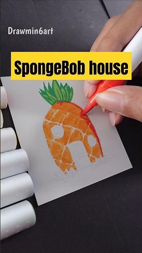 How to paint SpongeBob house