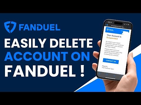 How to Delete FanDuel Account | Steps to Close FanDuel Account